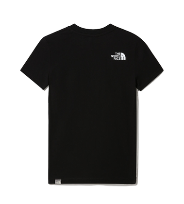 The North Face S/S Box casaul t-shirt jongens zwart