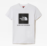 The North Face S/S Box casual t-shirt jongens wit