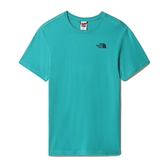 The North Face S/S Red Box casual t-shirt he groen