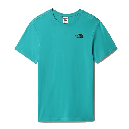 The North Face S/S Red Box casual t-shirt heren groen