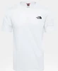 The North Face S/S Red Box casual t-shirt heren wit