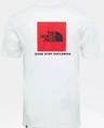 The North Face S/S Red Box casual t-shirt heren wit