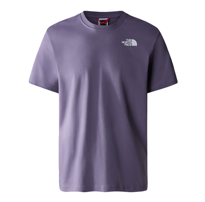 The North Face S/S Red Box t-shirt heren lila