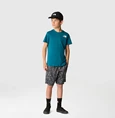 The North Face S/S Redbox casual t-shirt jongens donkerblauw