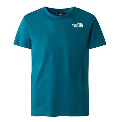The North Face S/S Redbox casual t-shirt jongens donkerblauw