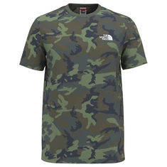 The North Face S/S Simple Dome heren shirt groen dessin