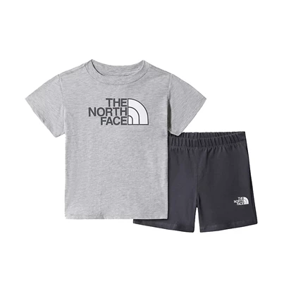 The North Face Todd Cottn Sum Set casual t-shirt jongens grijs