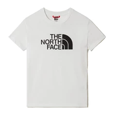 The North Face Y S/S EASY TEE jongens shirt wit