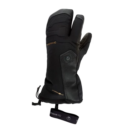 Therm-Ic Power 3+1 ski handschoenen vinger heren zwart