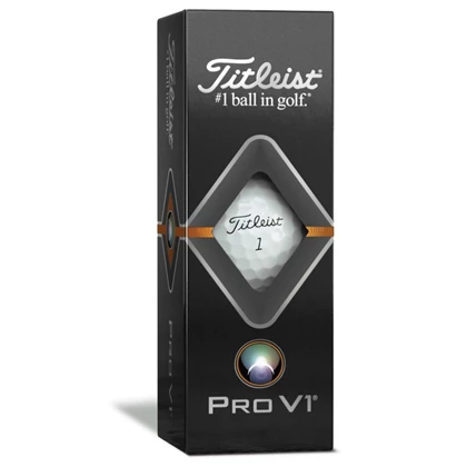 Titleist Pro V1 3 ballen golf ballen wit