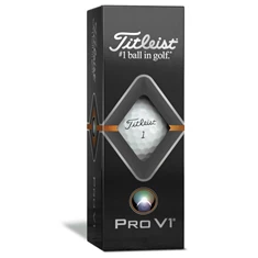 Titleist Pro V1 3 ballen golfballen wit