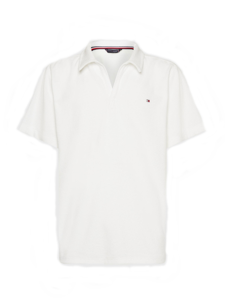 Tommy Hilfiger Terry polo heren wit