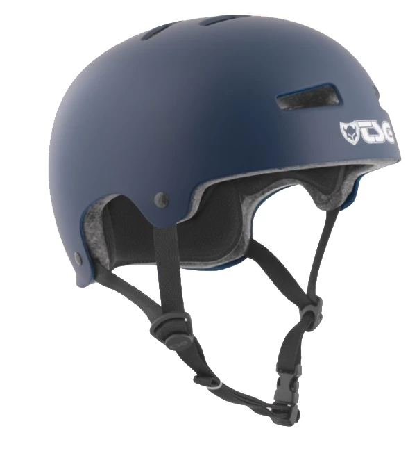 TSG Evolution Satin Blue bmx skate helm