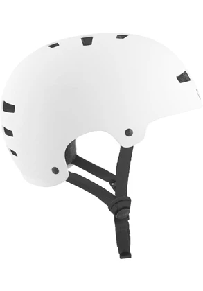 TSG Evolution Satin White skate/bmx helm wit