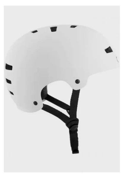 TSG Evolution Satin White skate/bmx helm wit