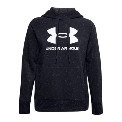 Under Armour Rival Fleece Logo sportsweater dames zwart