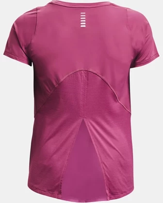 Under Armour UA Iso-Chill Run sportshirt dames pink