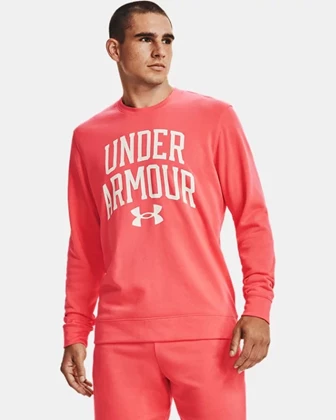 Under Armour UA Rival Terry sportsweater heren rood