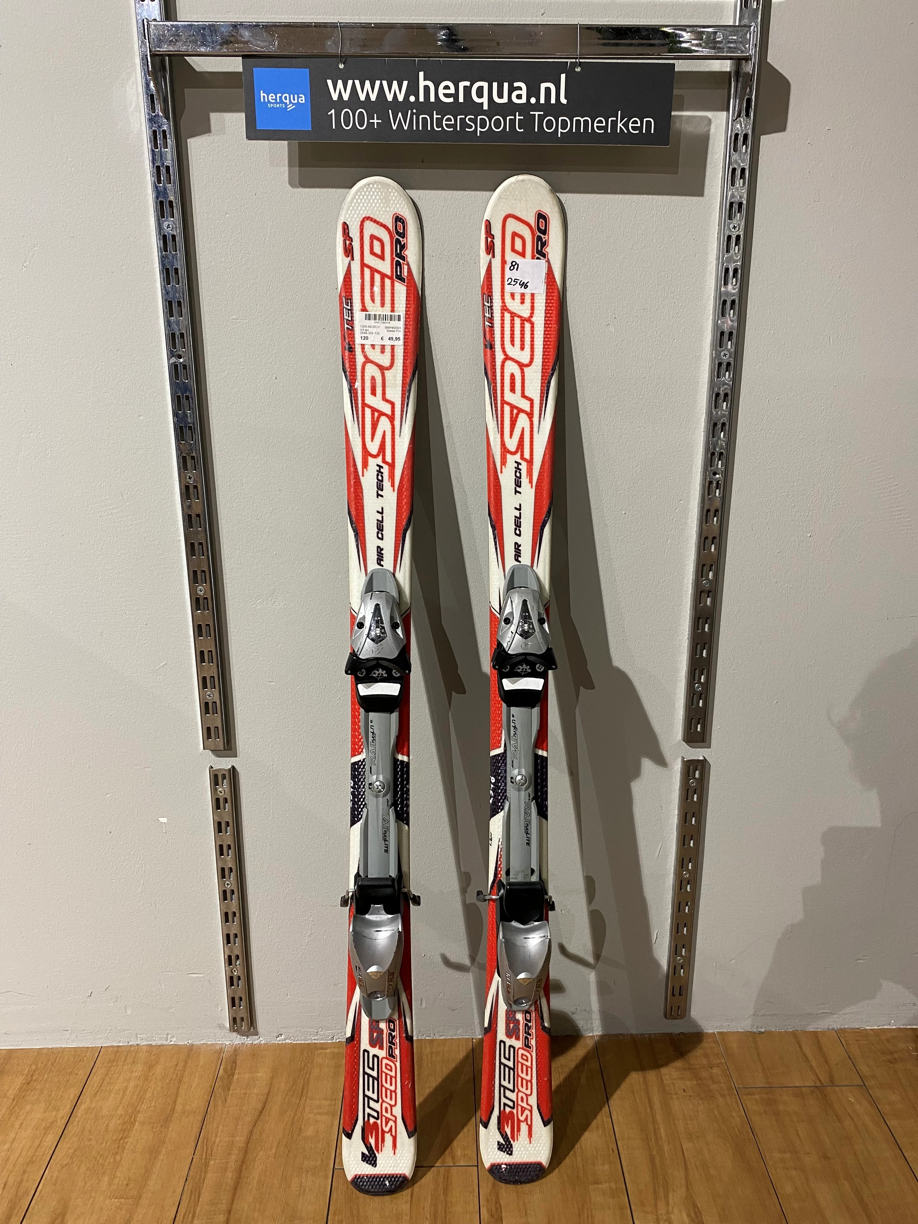 V3 tec Speed Pro gebruikt ski materiaal