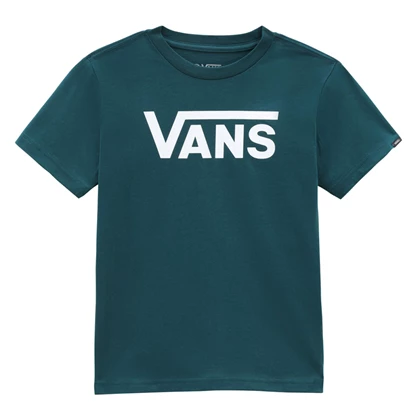 Vans Classic casual t-shirt jongens groen