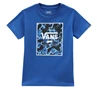 Vans Print Box casual t-shirt jongens blauw