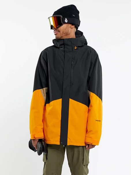 Volcom Insulated snowboardjas heren zwart dessin