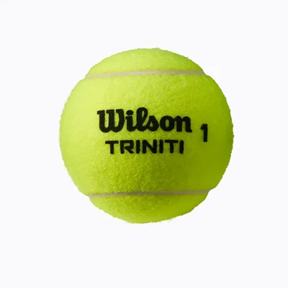 Wilson Triniti 4-pack tennisballen geel