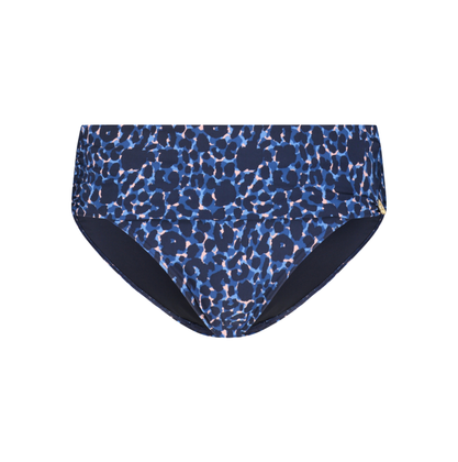 Wow Flipover bikini slip dames blauw dessin
