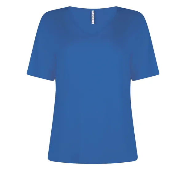 Zoso Lyan casaul t-shirt dames blauw