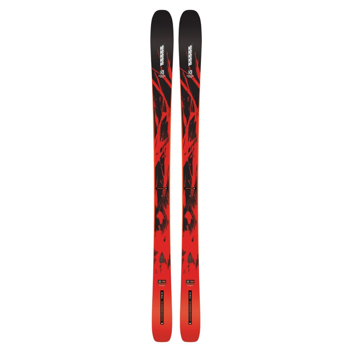 K2 Mindbender 88 + SQUIRE 11 All-mountain ski&apos s Rood