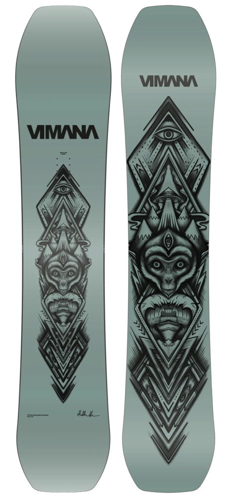 Vimana 22-23 All-mountain snowboard Groen