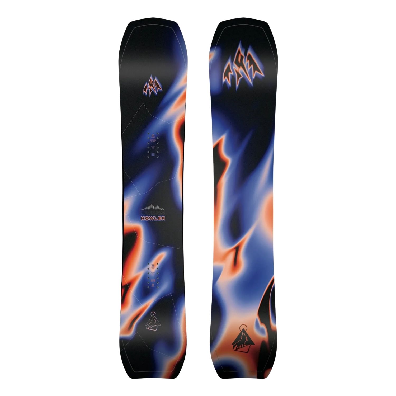 Jones Howler 26/27 All-mountain snowboard Zwart