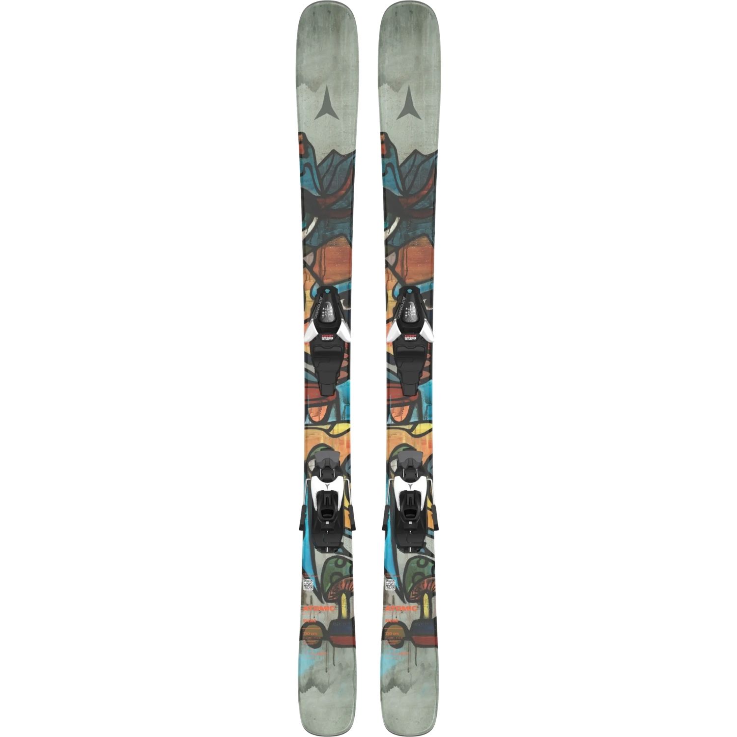 Atomic Bent JR + C 5 GW All-Mountain Ski&apos s Junior Zwart