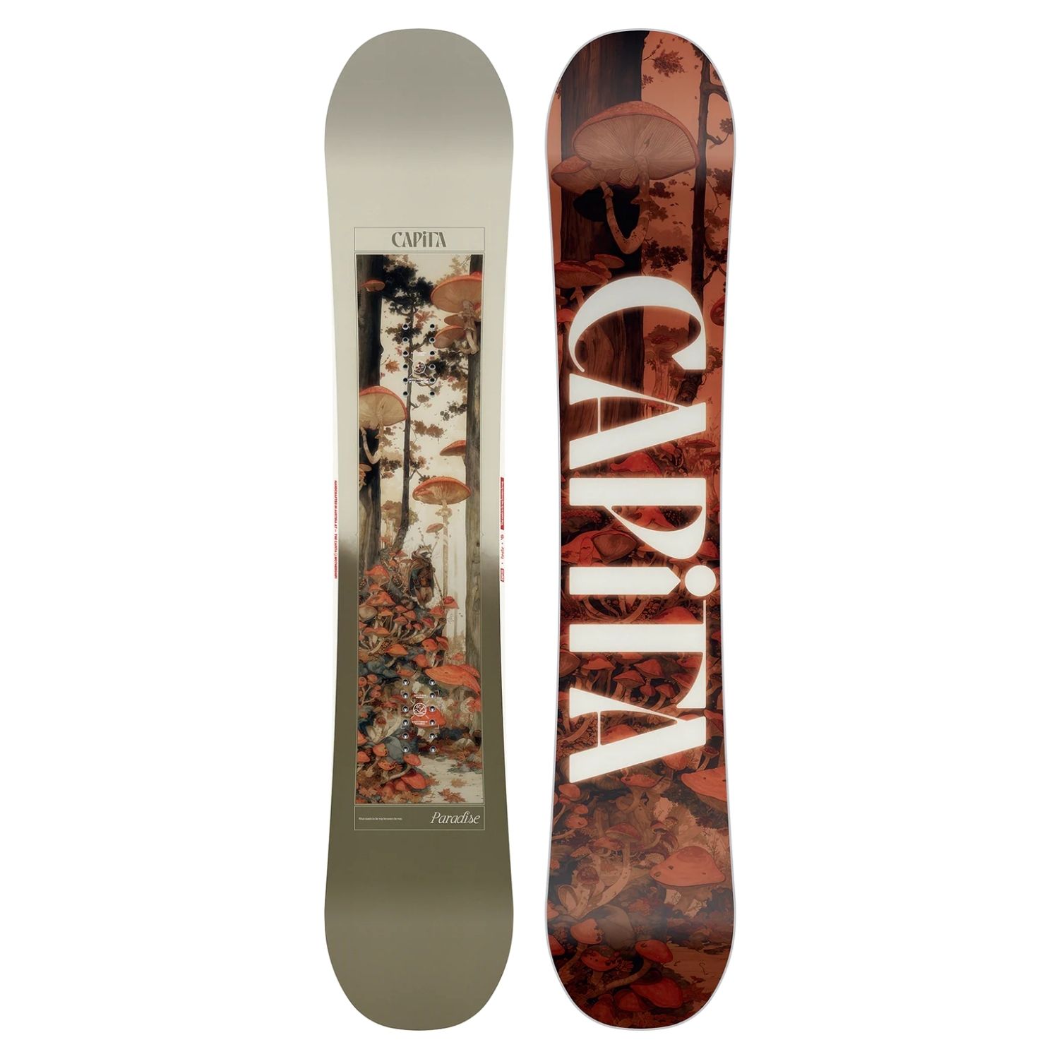 Capita Paradise 26/27 All-mountain snowboard dames Beige