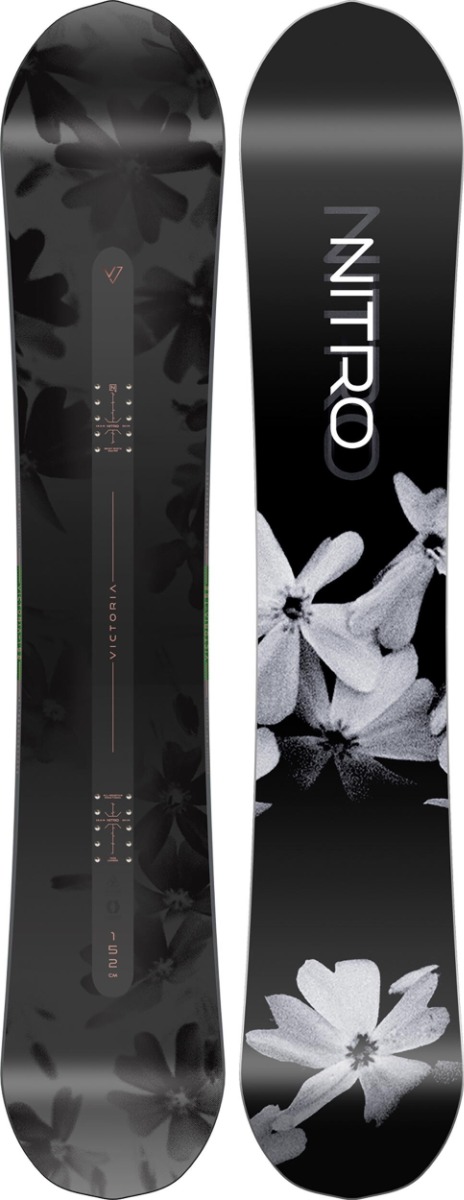 Nitro All-mountain freestyle snowboard dames Zwart