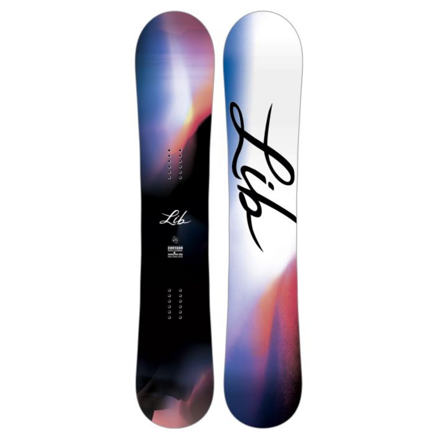 Libtech Cortado 26/27 All-mountain freeride snowboard dames Paars