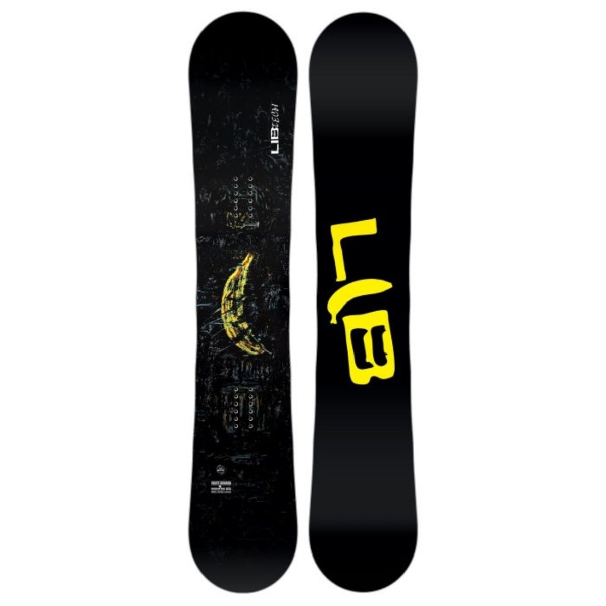 Libtech Skate Banana All-mountain freestyle snowboard Zwart