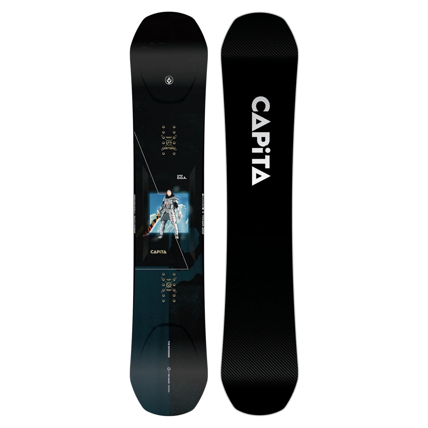 Capita Super D.O.A. 26/27 All-mountain freestyle snowboard Zwart