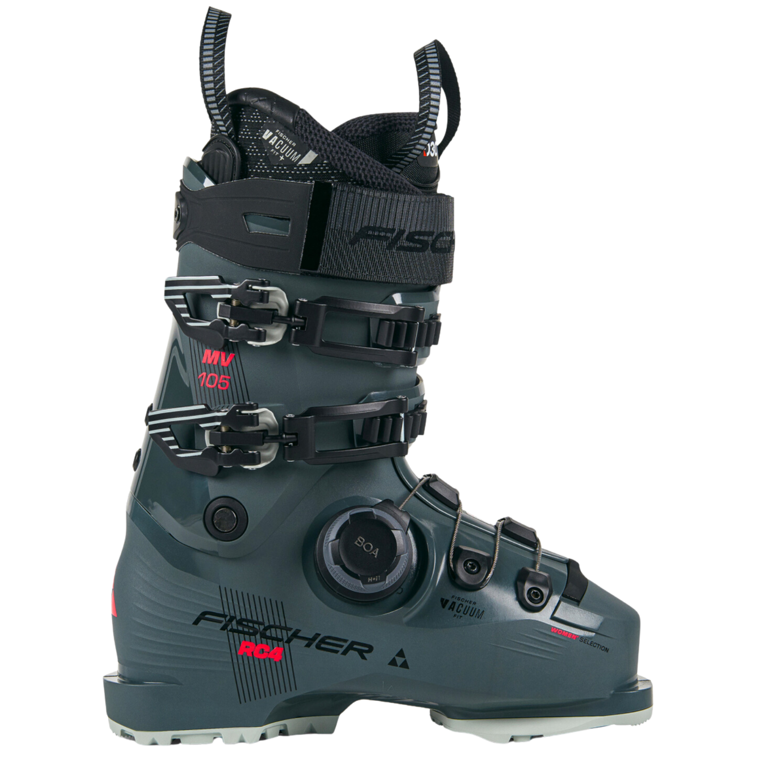 Fischer RC4 105 BOA W Skischoenen Dames Grijs
