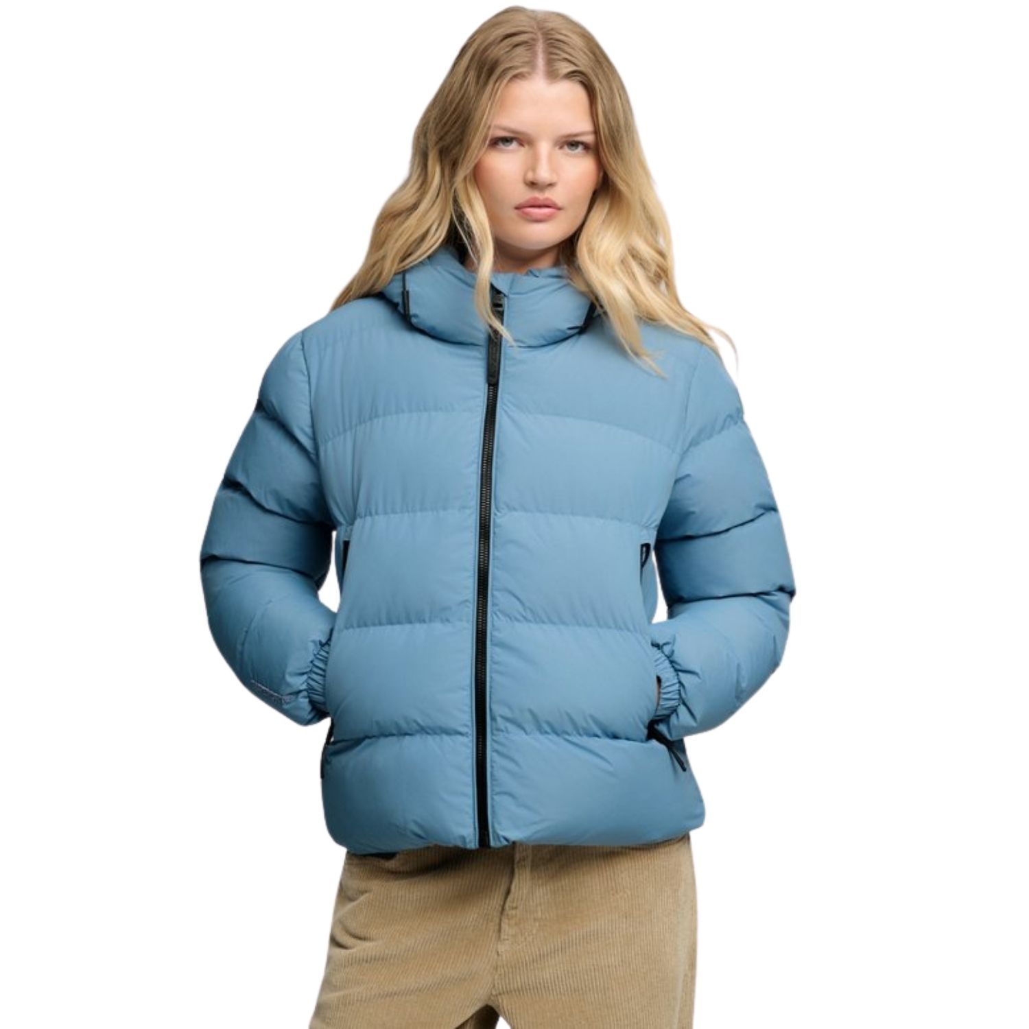 Superdry Hooded Sports Puffer Casual winterjas dames XS/34