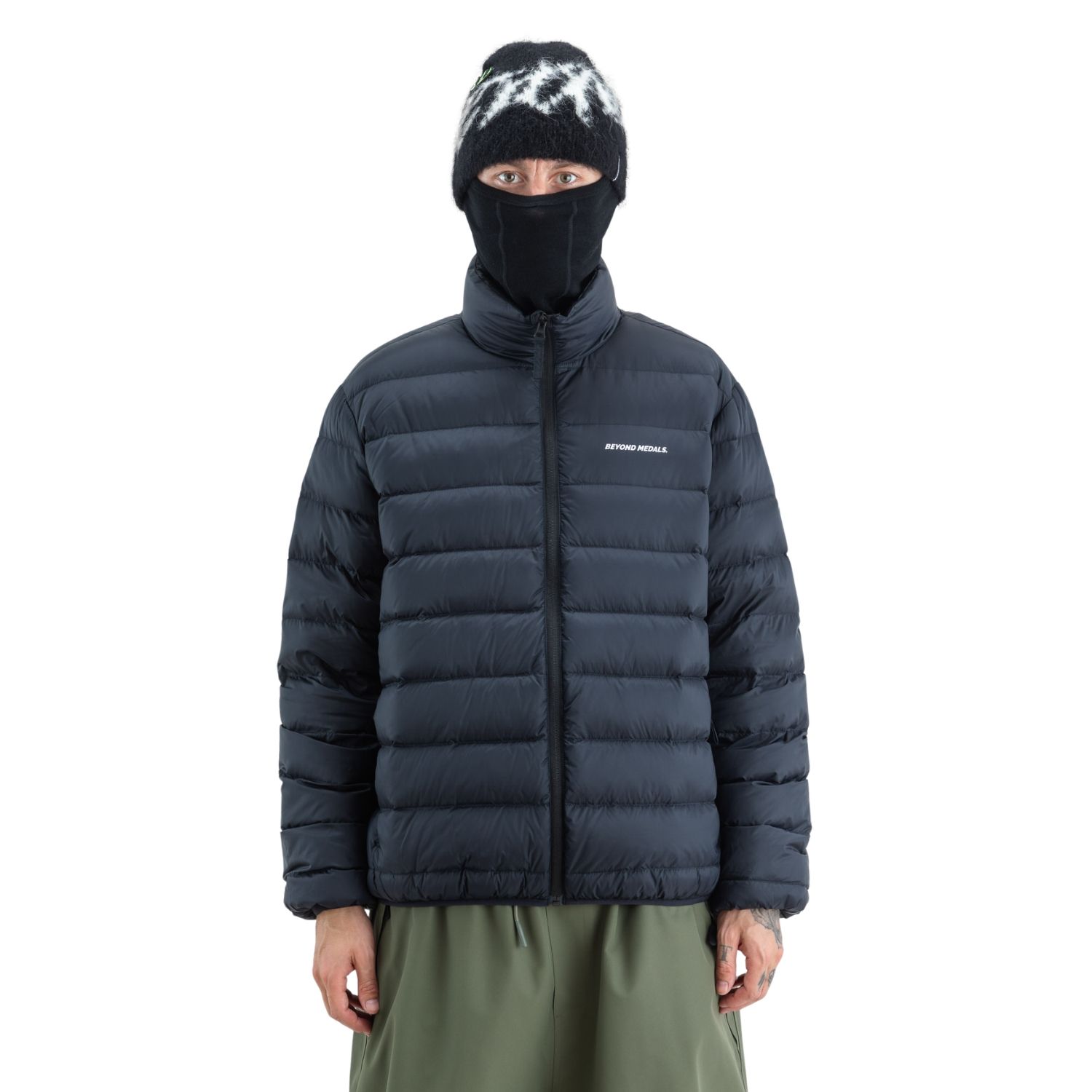Beyond Medals Packable Down Tussenjas Heren Zwart S