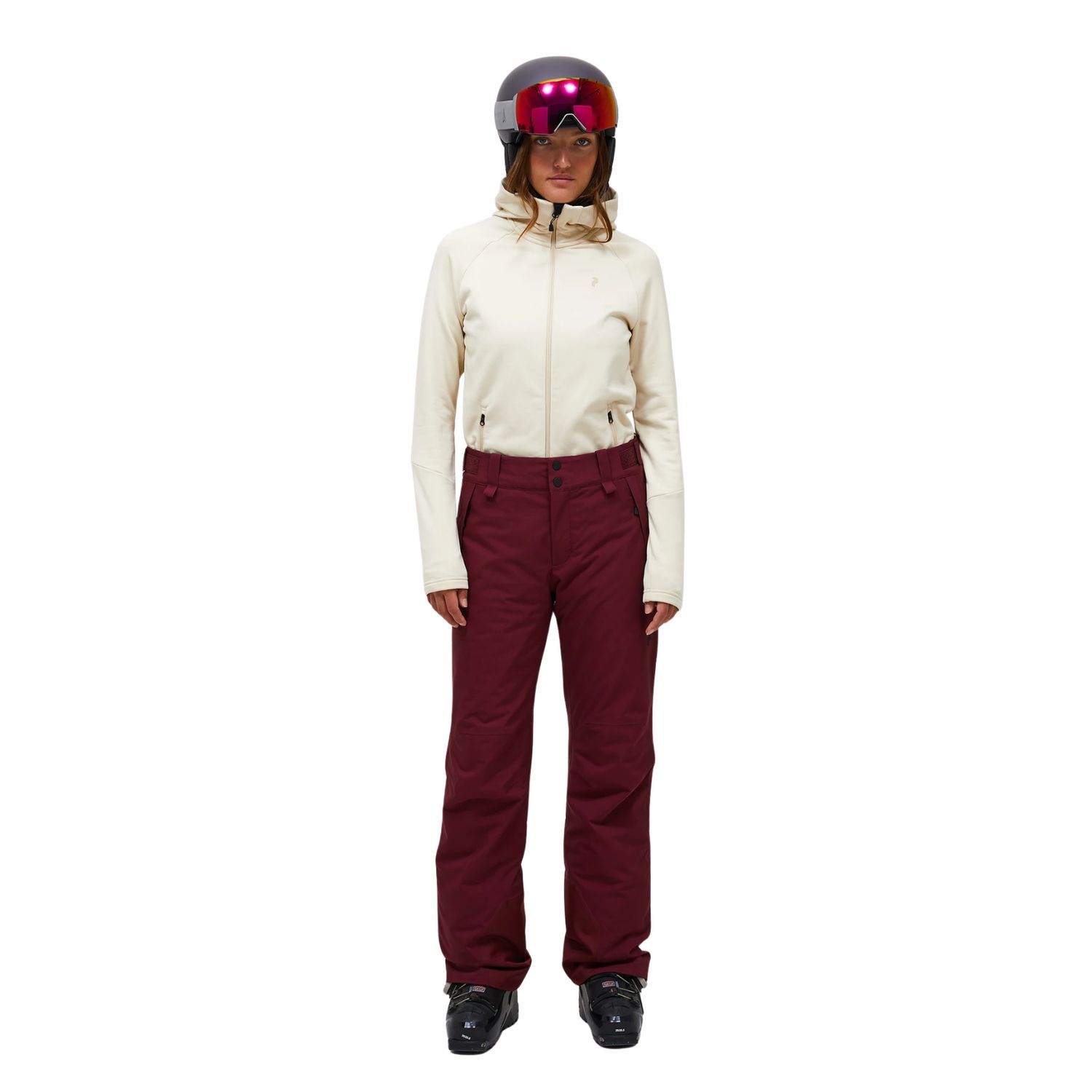 Peak Performance Anima 2l Insulated Shell Skibroek Dames Bordeaux S/36