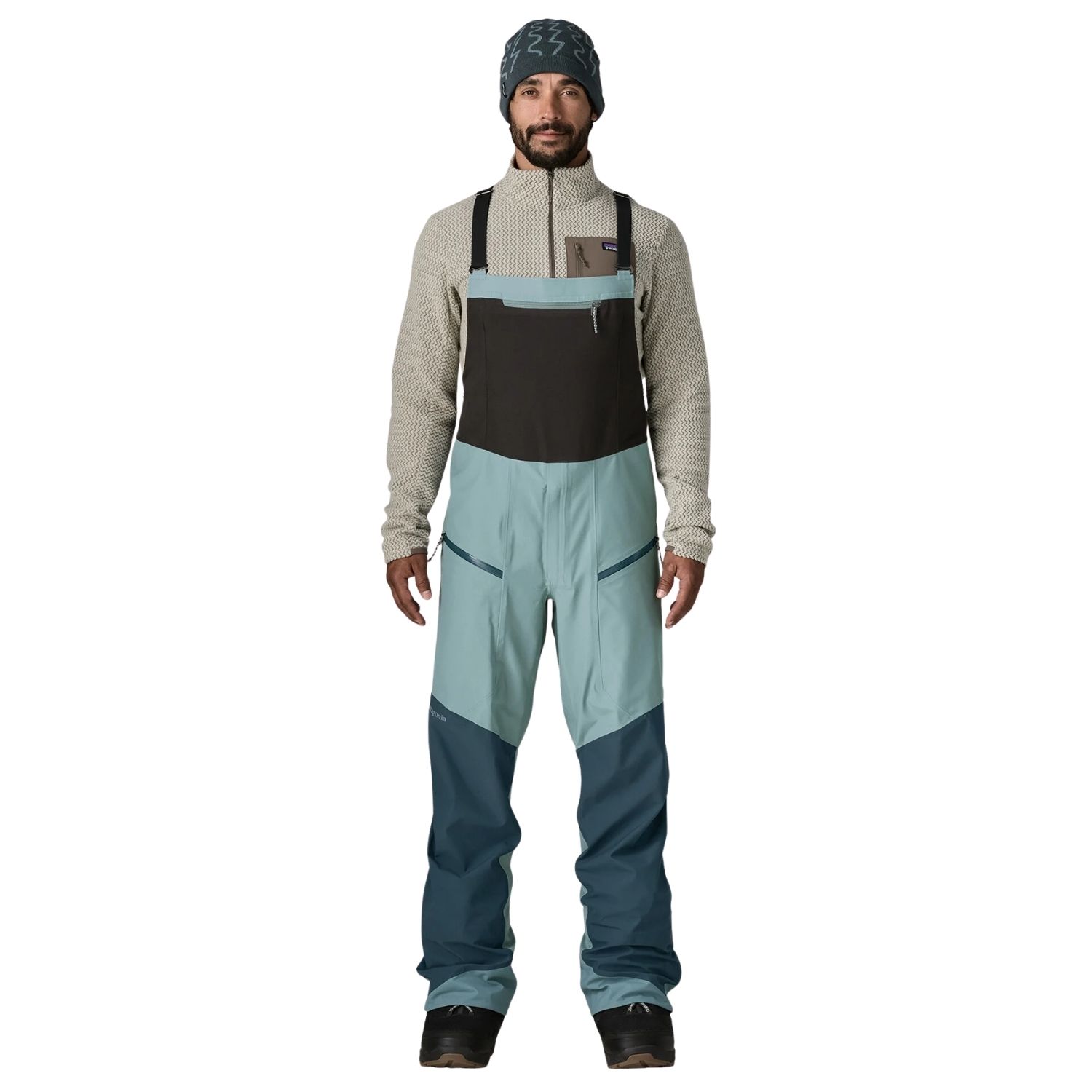 Patagonia Snowdrifter Bibs Skibroek heren Blauw