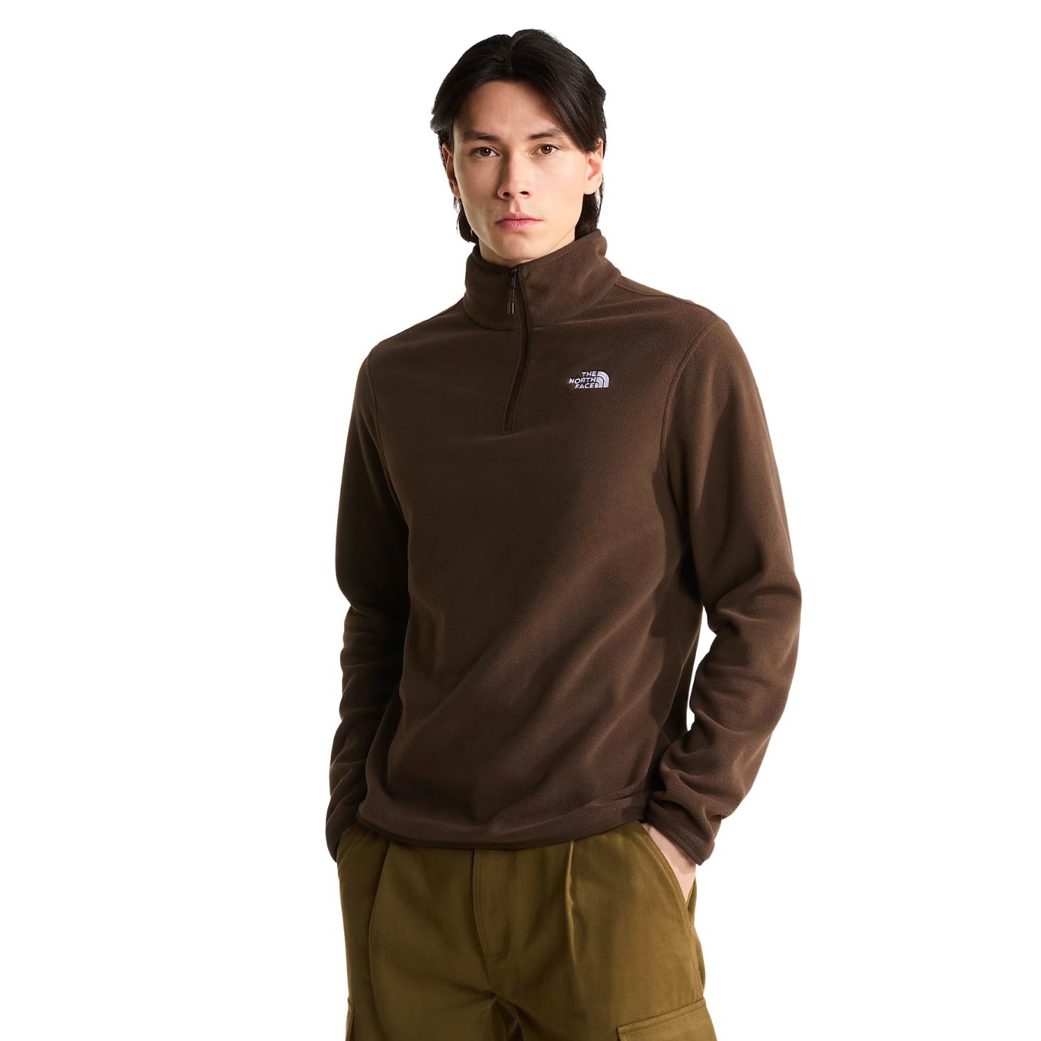 The North Face Glacier Fleece 1/4 Zip Skipully heren S