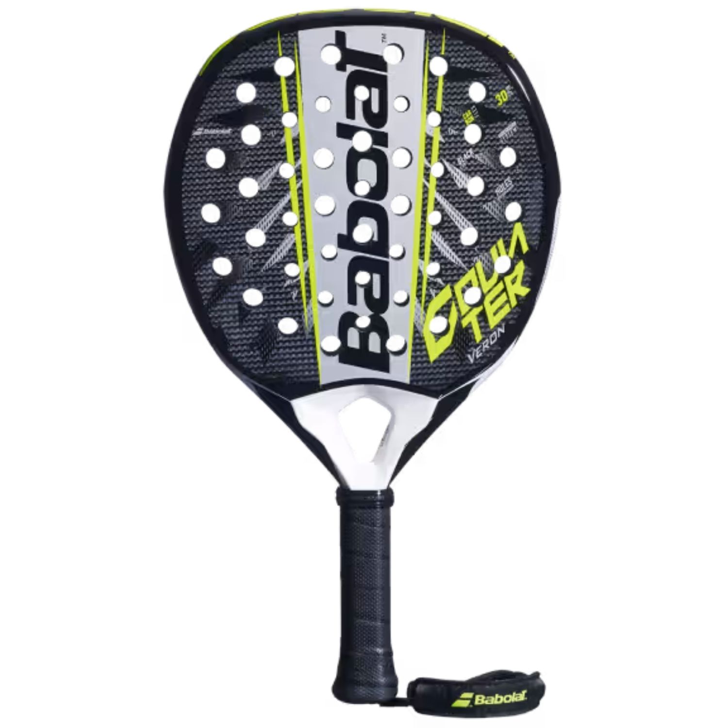 Babolat Counter Veron 2.6 Padelracket competitie Geel