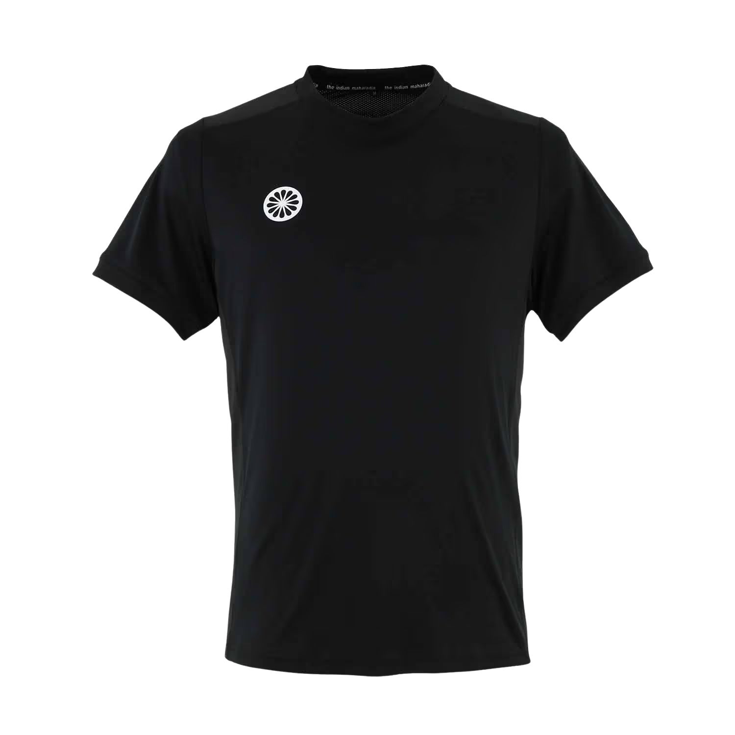 Indian Maharadja Kadiri Tennis Shirt Heren Zwart