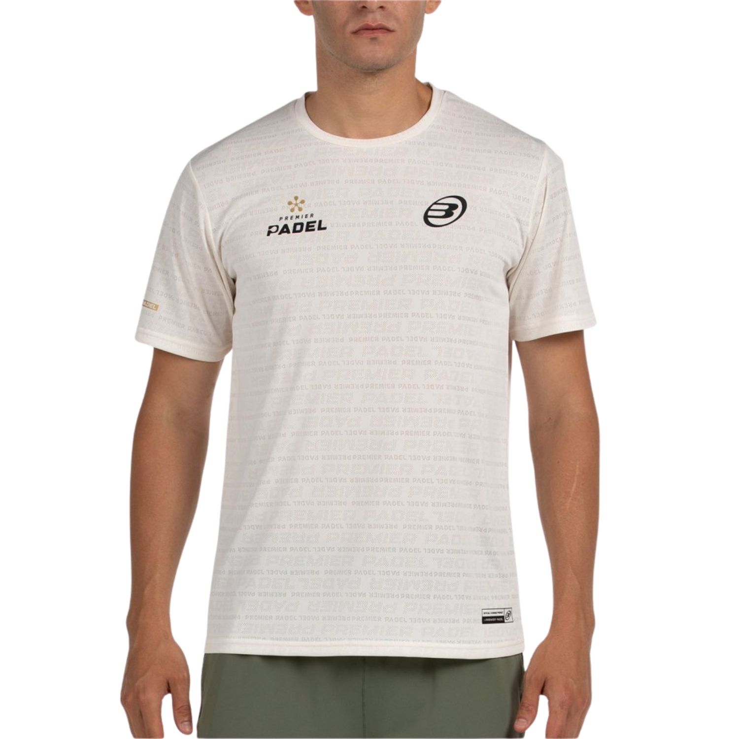 Bullpadel Tennis Shirt Heren Creme