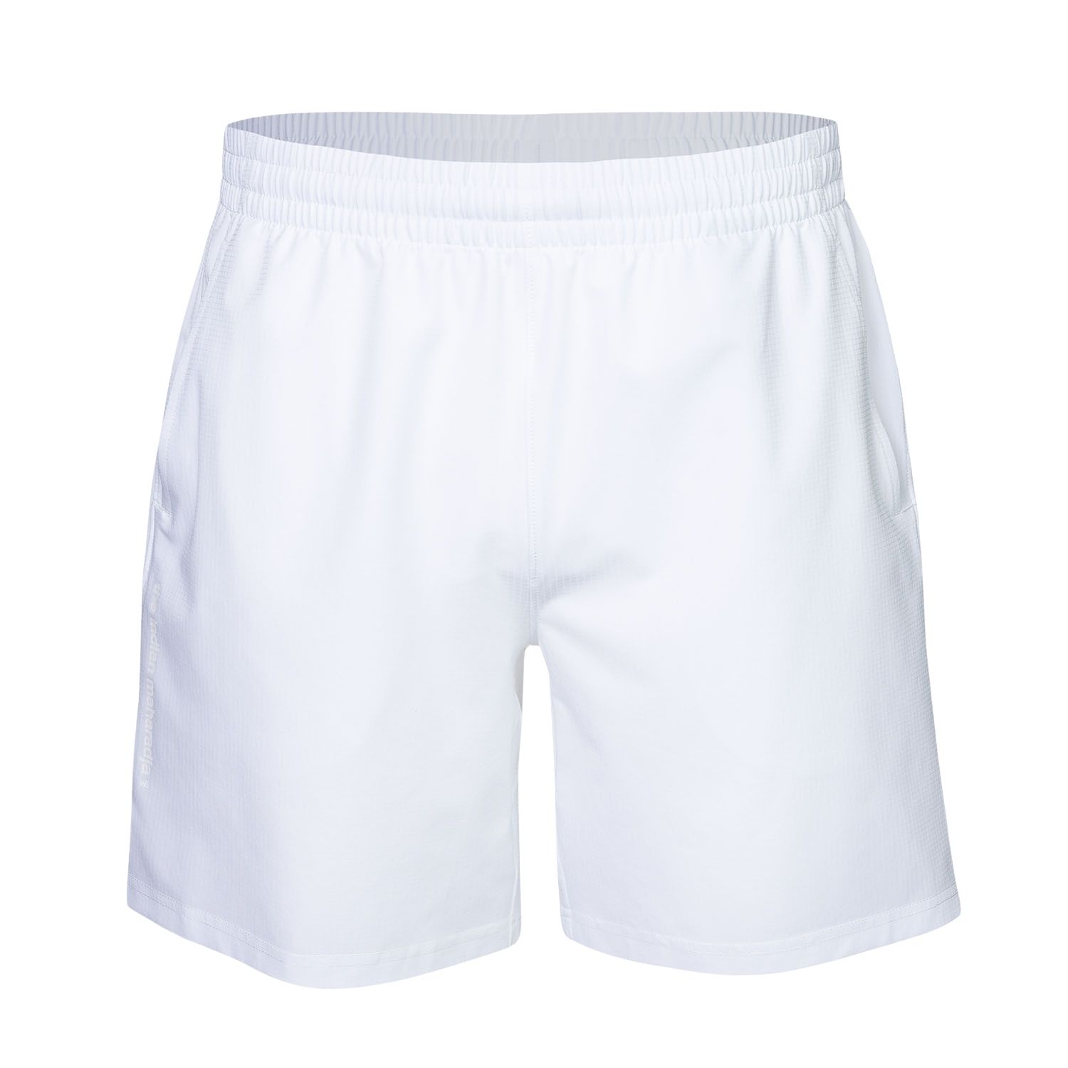 Indian Maharadja Ripstop Tennis Short Heren Wit