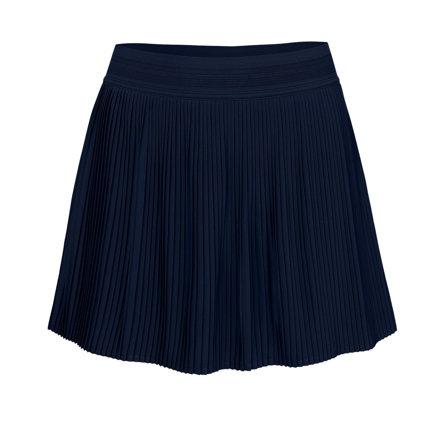 Indian Maharadja Fine Pleated Tennisrok Dames Blauw