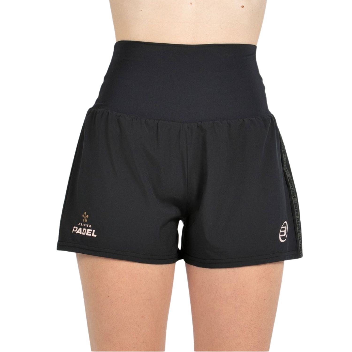 Bullpadel Tennis Short Dames Zwart